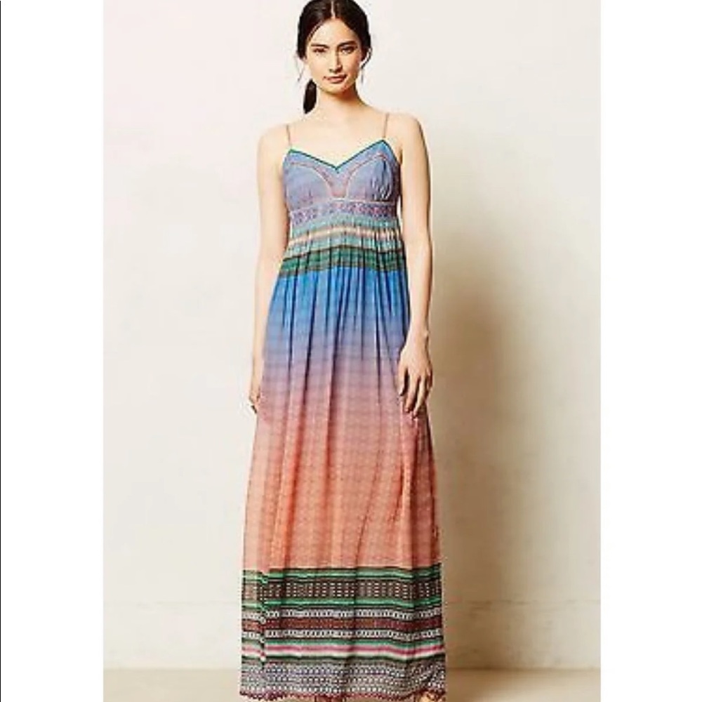 Anthropologie Tavni Kedia Maxi Dress
